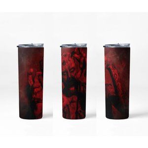 Creepy Scary Zombie Halloween. Horror Hot & Cold Stainless Steel Tumbler  - 20 o